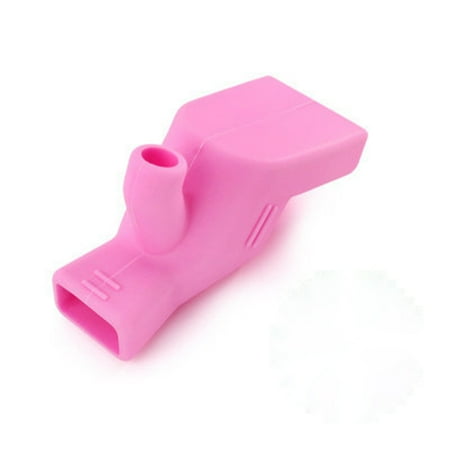 

FTjfrsbc Silicone Faucet Extender Gadget Children Washing Splash-Proof Device (Pink)