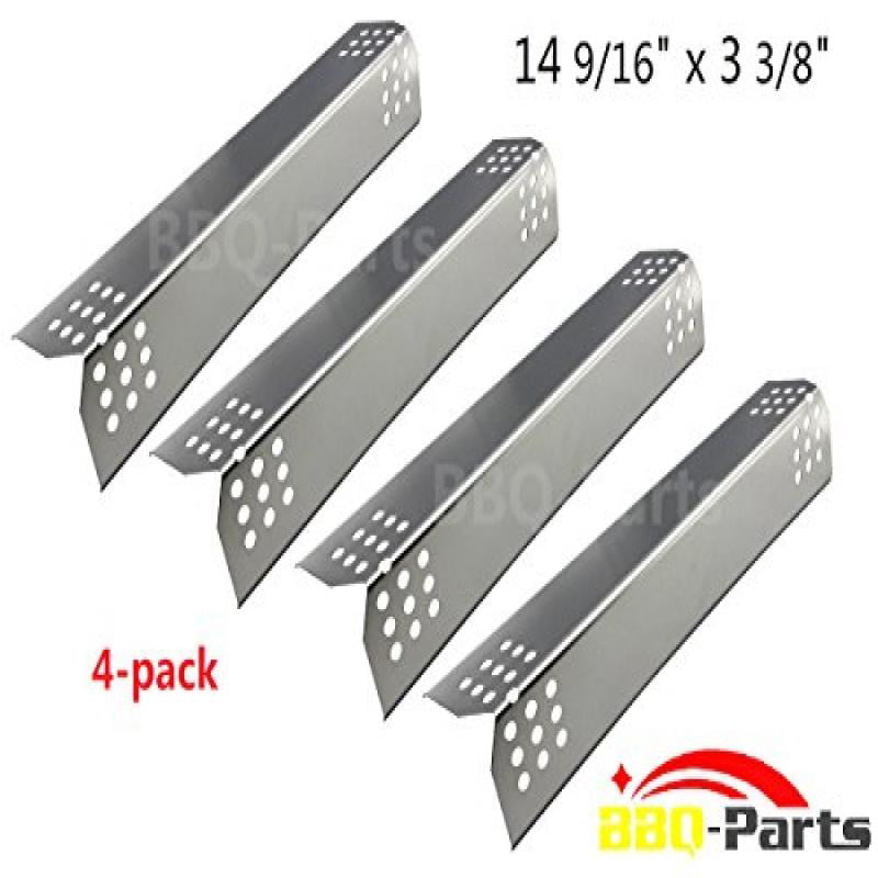 Hongso Spg371 4-pack Stainless Steel Heat Plate Shield Tent Burner Cover Bar and for sale online 