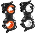 thumbnail image 1 of 2 Pièces Support de Lampe de Vélo Universel 360 Degrés de Rotation, 1 of 1