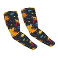 thumbnail image 6 of Lsque Dinosaurs in Space Cooling Arm Sleeves for Men & Women -Compression Sleeves to Cover Arms for Working,Sun Sleeves for UV Protection,Breathable, Moisture-Wicking, 6 of 8