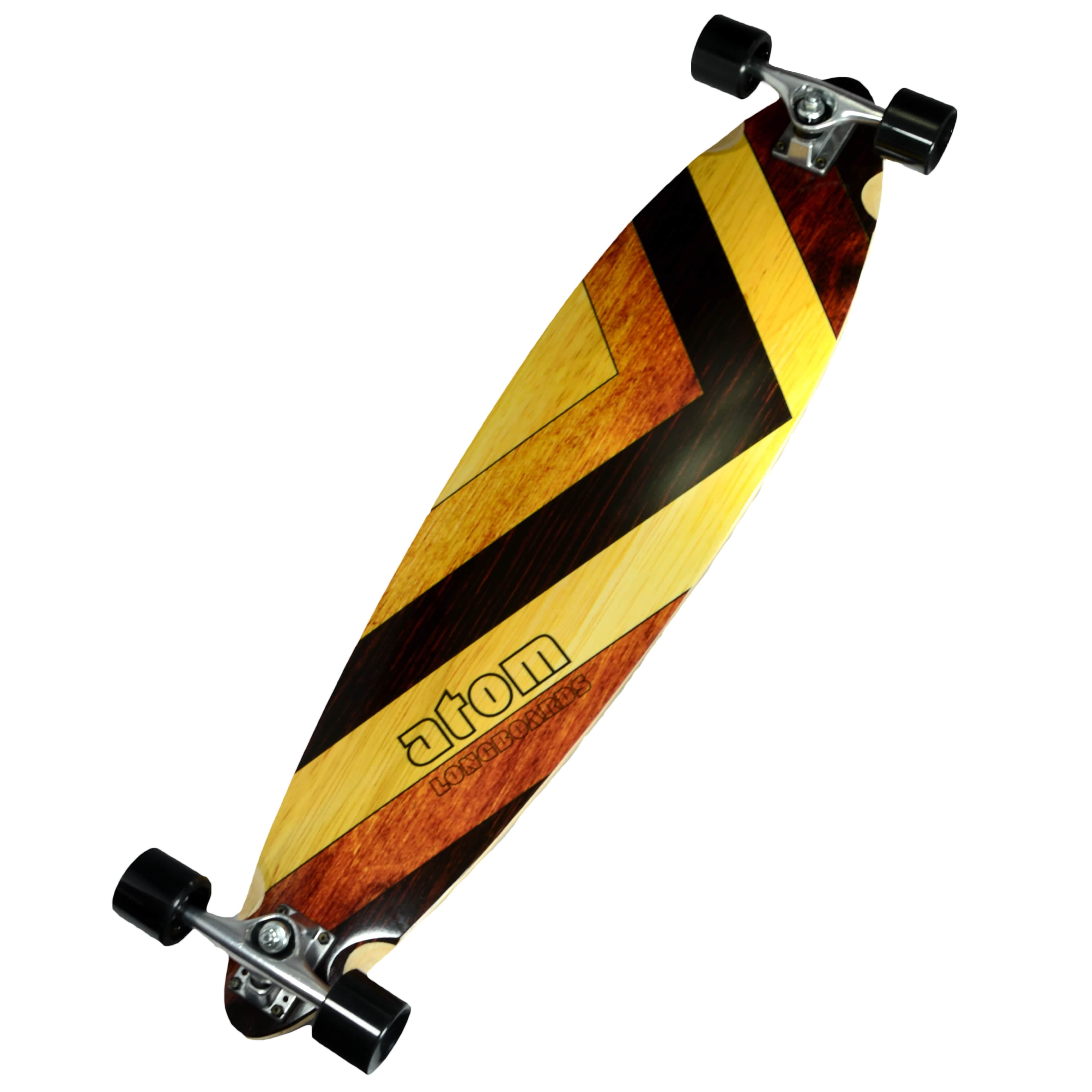 Atom Pintail Longboard 39 Inch (Woody)