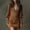 Coffee, variant on Fznquz Blue Ladies Dresses Western Faux Suede Mini Long Sleeve Short Dress Deep V Neck Casual Aztec Women Fashion