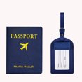 thumbnail image 4 of Funda de tarjeta de bloqueo de titular de pasaporte unisex para billetera de tarjeta de identificación de crédito de viaje FLhrweasw Nuevo, 4 of 8