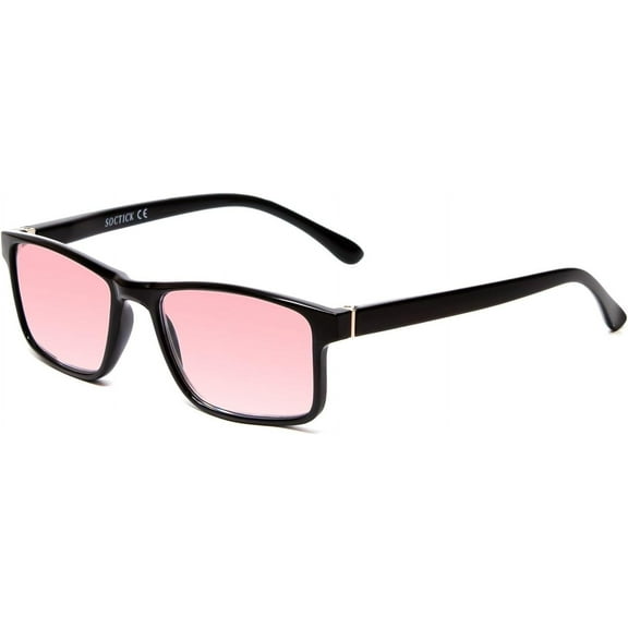 Tinted Reading Glasses Light Sensitivity Men Women Outdoor Indoor Fluorescent Photophobia Eyeglass