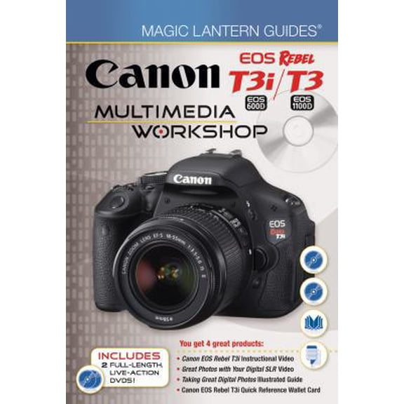 Pre-Owned Magic Lantern Guides: Canon EOS Rebel T3i (EOS 600D) / T3 (EOS 1100D) Multimedia Workshop (Hardcover) 1600597025 9781600597022
