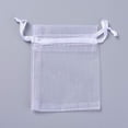 thumbnail image 2 of 100Pcs Organza Bags Sheer Gift Bags with Drawstring White Jewelry Bags Favor Pouches for Christmas Wedding Birthday Party Festival Favor Gift Bags 3.5x2.7'' Making DIY, 2 of 3