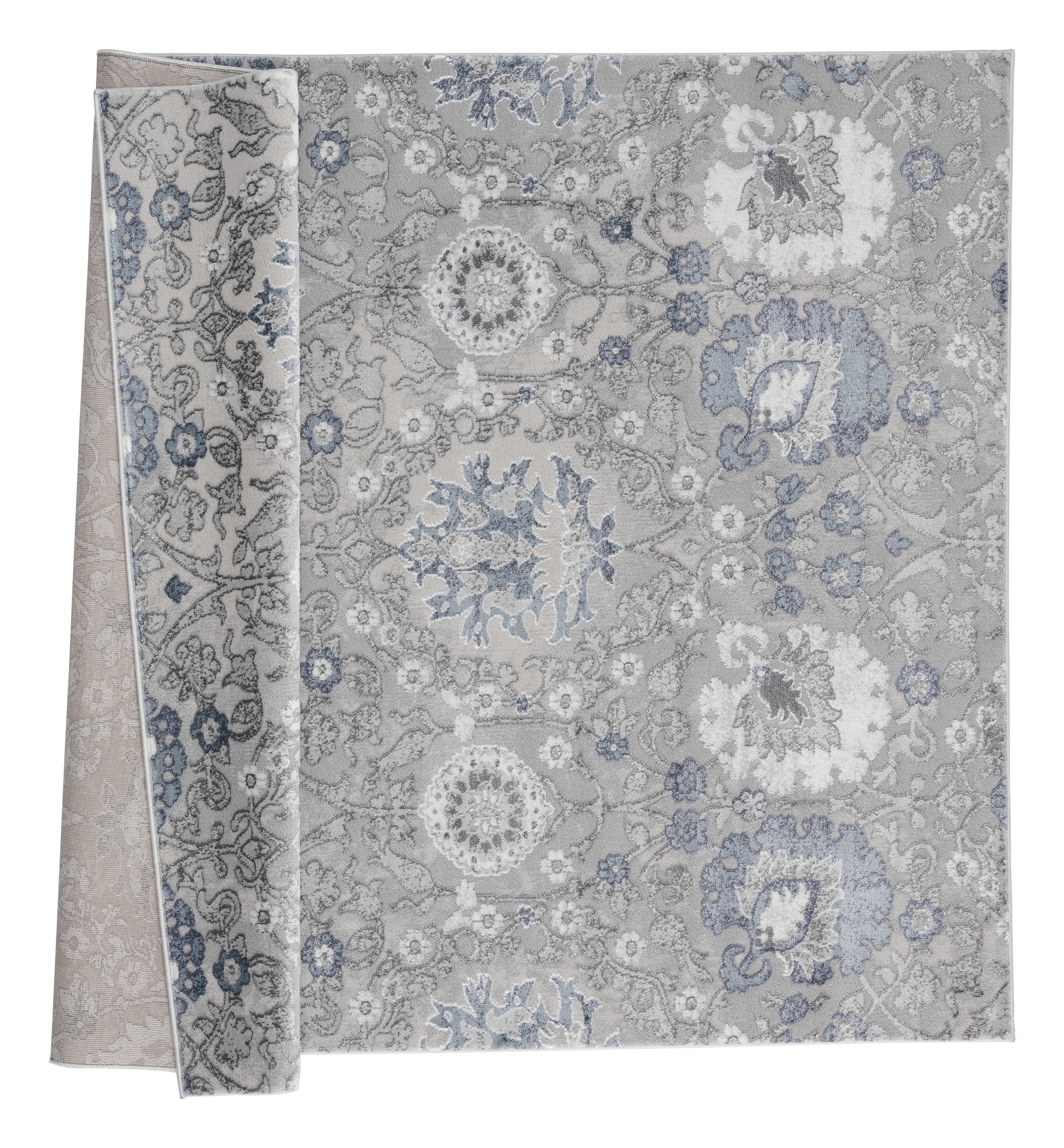 United Weavers Rasbora Dorsey Contemporary Geometric Area Rug, Blue, 9'10" x 13'2"