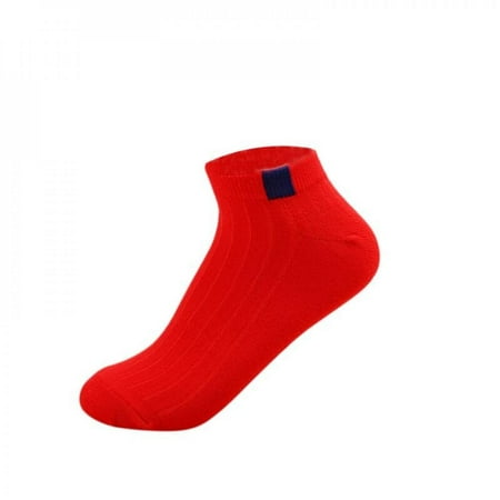 

Oaktree Women Four Seasons Socks Solid Candy Color Sweat Deodorant Sweet Cotton Boat Socks
