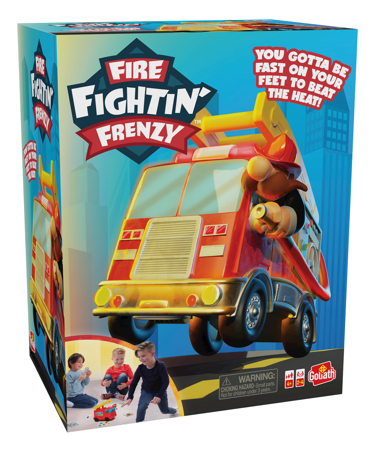 Goliath, Fire Fightin' Frenzy, no code, Kid-powered firetruck game