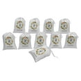 thumbnail image 4 of Darling Souvenir White2 Floral Wreath Wedding Favor Custom Party Supplies Gift Pouches FavorÂ&nbsp;Candy BagsÂ&nbsp;15 Pieces, 4 of 5