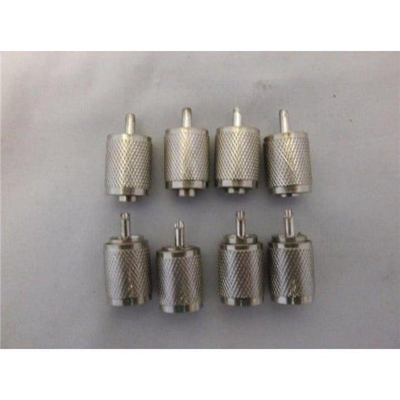 Bandit Workman AMP-PL-58SS UHF Pl259 Screw On Rg58 Coaxial End Connector
