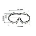 thumbnail image 6 of Hyasfey Swim Goggles for Kids Adults No Leaking Anti-Fog Diving Face Guard with Nose Cover Anti-UV Wide View Swimming Goggles, 6 of 7