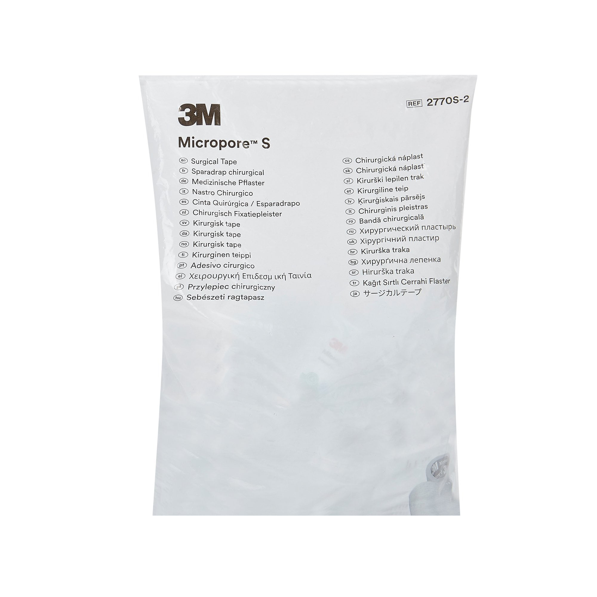 3M Micropore Medical Tape, Non-Sterile, Silicone, Blue, 2 in. x 1 1/2 yds., 50 Rolls, 1 Pack