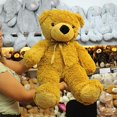thumbnail image 3 of PELUCHERIA - Oso de Peluche Color Kaki 80 cm Premium, 3 of 5