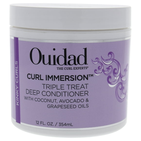 Curl Immersion Triple Treat Deep Conditioner by Ouidad for Unisex - 12 oz Conditioner
