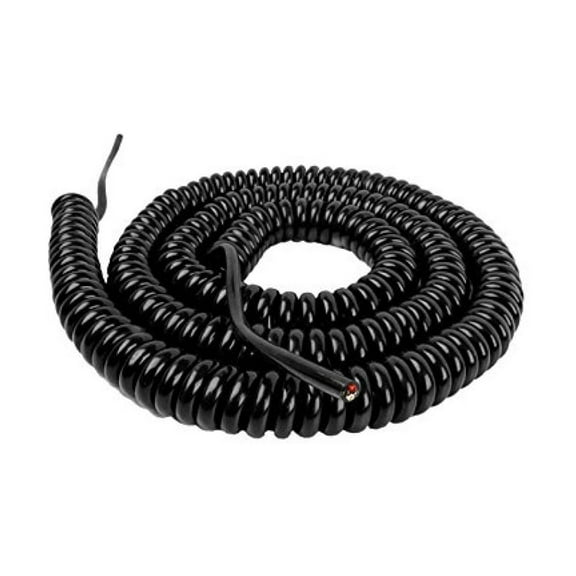 4-20-4 Coil Cord - 4 Wire 18/4 20 Foot Extended