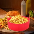 thumbnail image 3 of Miangastore Air Fryer Silicone Pot Red 1Pcs 7.9In, 3 of 8