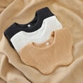 thumbnail image 4 of Absorbent Baby Bandana Bib, 3pcs Drooling Scarf Soft Teething Bib 6-Layer for Newborns to Toddler 0-24 Months, 4 of 9