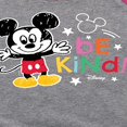thumbnail image 3 of Disney - Mickey Mouse - Be Kind - Toddler & Youth Girls Raglan Graphic T-Shirt, 3 of 4