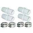 thumbnail image 3 of Adaptador De Manguera De Piscina Reemplazo Fácil De Usar Durable Para El Hogar Piscina Al Aire Libre 4 Adaptador 8 Abrazadera Sunnimix Adaptador de manguera de piscina, 3 of 8