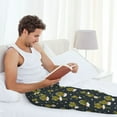 thumbnail image 4 of Cauagu Ballerina Frogs Mens Pajama Pants Sleep & Lounge Pants,PJ Bottoms with Pockets-Medium, 4 of 7