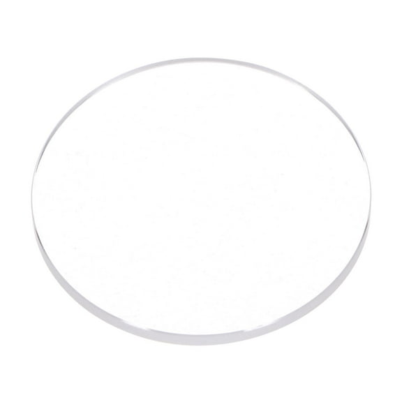 Uxcell Watch Crystal Glass Lens 25.5mm Dia 1.5mm Thick Flat Round Sapphire Watch Crystals Replacement