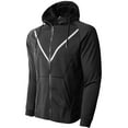 thumbnail image 3 of Ma Croix Mens Tracksuit Zip Up Hoodie Jacket and Jogger Pants Slim Fit Premium Athletic Active Training, 3 of 4