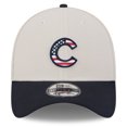 thumbnail image 2 of Men's New Era  Khaki/Black Chicago Cubs 2024 Fourth of July 39THIRTY Flex Hat, 2 of 5