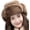 Coffee, variant on Unisex Bomber Hats with Ear Flaps Fisherman Hat Aviator Windproof Ski Cap Versatile Buckle Closure Ushanka Hat