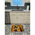 thumbnail image 3 of Carolines Treasures VHA3019RUG Halloween Wicked Witch Machine Washable Memory Foam Mat, 3 of 4