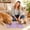 B Purple, variant on Slow Feeder Pet Mat, Purple Multi-Texture Silicone Lick Pad, 1 Pack Non-Slip Interactive Slow Feeding Mat, for Dogs Cats Slow Down Eating Anxiety Relief Bath Time Distraction Feeding Use