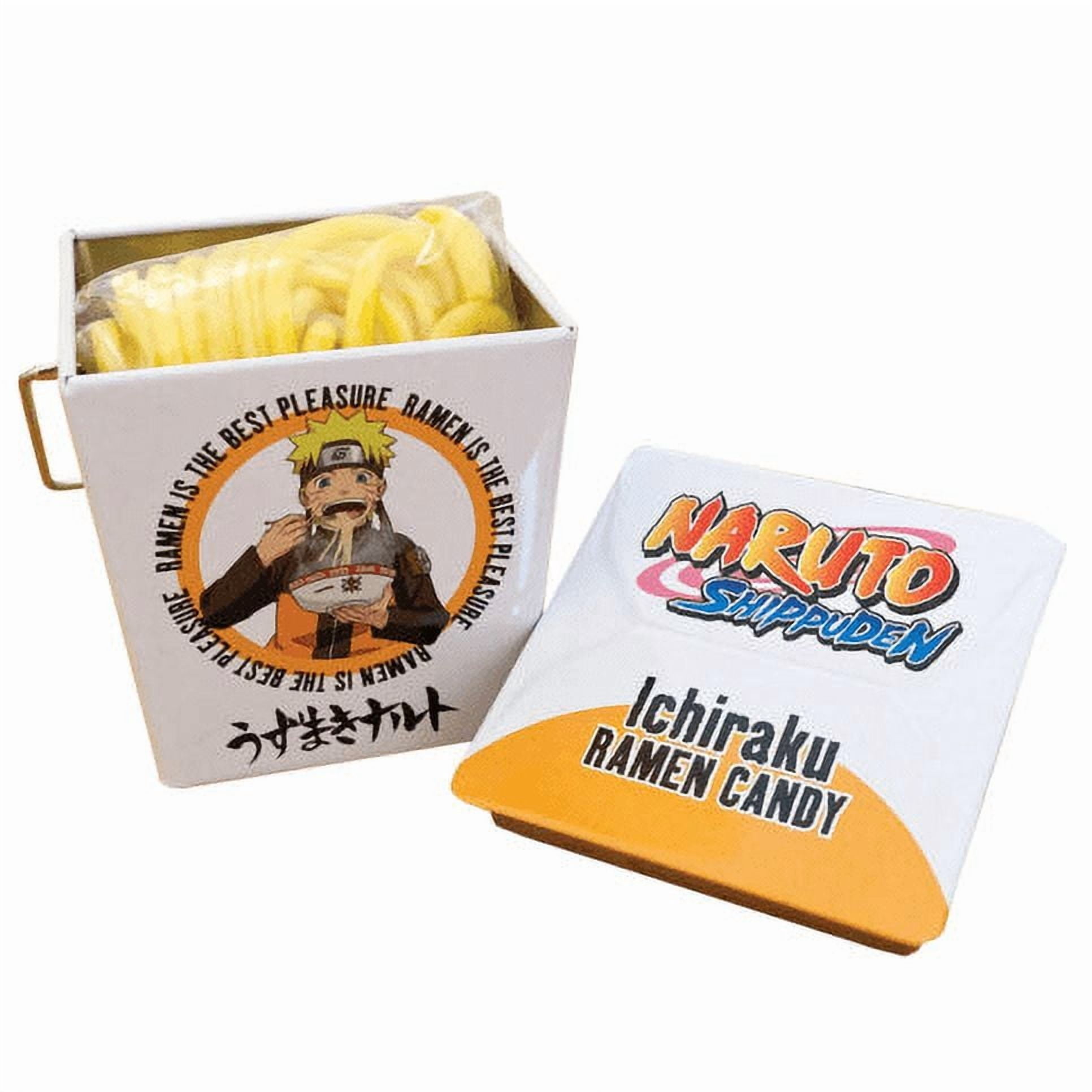 Naruto Ichiraku Ramen Candy Fruit Flavored Sticks - 12 Count Display Box
