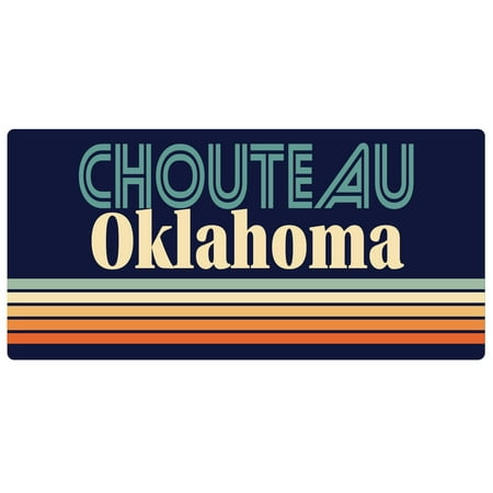 

Chouteau Oklahoma 5 x 2.5-Inch Fridge Magnet Retro Design