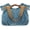 Blue, variant on CoCopeaunts Tote Handbag for Women Canvas Hobo Shoulder Purse Retro Large Capacity Handbags