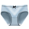 thumbnail image 4 of PMVFHDE Women Mid Rise Ribbed Triangle Panties Plus Size Cute Breathable Comfort Solid Color Underwear Plus Size Underwear For Women, 4 of 4