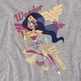 thumbnail image 2 of DC Superhero Girls Wonder Woman Women's T Shirt, Athletic Heather, X-Large, 2 of 6