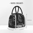 thumbnail image 2 of Salouo I Need More Space for Insulated Lunch Bag for Women/Men - Leakproof Cooler Tote Bag Organizer - Reusable Lunch Box for Office Picnic Hiking Beach-One Size, 2 of 6
