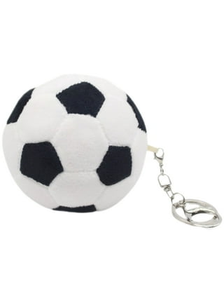 NEPHEW Soccer Ball Keychai, KeyPendant 1.611.463.86 inches, Silicone  Cartoon Football Key Chain Bag Pendant, Multifunctional
