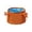 Orange#409, variant on Collapsible Wash Bucket, Portable Silicone Sink, Camping Travel Outdoor Hiking Laundry Kitchen Basin, Foldable Space Saving, Durable Polyester, Blue, 1 Pack