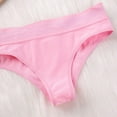 thumbnail image 4 of Sunvit-Panties Womens Low-Rise Bikini Briefs with LOVE Waistband, Nylon Spandex Blend, Ultra-Soft Breathable, Size L, Pink - Ideal for Daily Wear & Loungewear, 4 of 7