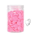 thumbnail image 4 of Vasos de pegamento portátiles para anillos de pegamento de pestañas, para escuelas de cosmetología y salones de belleza. Rosa roja panal, 4 of 8