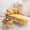 Yellow, variant on Chenille Indoor Chaise Lounge, Upholstered Combination Furniture Single Sofa Chair, Living Room Bedroom Office Sofa Chair With Ottoman Storageļ¼beige