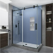 Aston Sen979ez.Uc-723480-R Langham Xl 80" High X 72" Wide X 34" Deep Sliding Frameless