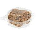 thumbnail image 4 of Durameg Clamshell Containers 5" Square Clear Hinged [50 Pack] Take-Out Plastic Salad Containers | To-Go Sandwich Containers [Size: 5 3/8" x 5 1/4" x 2 5/8"], 4 of 5