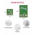 thumbnail image 7 of St Patrick's Day Kitchen Dish Towels for Drying Dishes Set of 3, Lucky Gnomes Shamrock Balloon Green Plaid Waffle Weave Microfiber Hand Tea Bathroom Towels Quick Dry & Absorbent Towel 12x12, 7 of 7