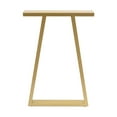 thumbnail image 4 of Pair Metal Gold Table Legs 28" Furniture Legs Dining Table Legs Office Table Leg, 4 of 23