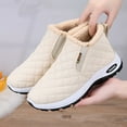 thumbnail image 7 of E-627 Beige Women'S Multi-Purpose Airy Cozy Footwear For Fall And Winter Season Thick-Soled Soft Warm Snow Boots For Leisure Time, 7 of 7