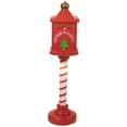 thumbnail image 3 of Northlight Lighted Letters To Santa Mail Box Blow Mold Outdoor Christmas Decoration - 40.5", 3 of 10