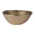 thumbnail image 5 of Sagebrook Home Metal, Set Of 2 11/13", Round Hammered Bowls, Champagne, Round, 5"H, Textured - 13.0" x 13.0" x 5.0", 5 of 7