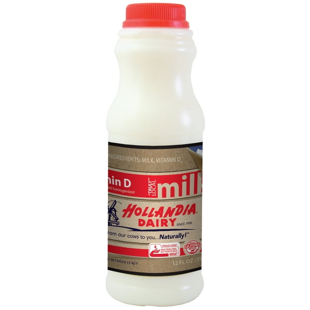 Hollandia Dairy Vitamin D Whole Milk, 12 Fl. Oz. - Walmart ...